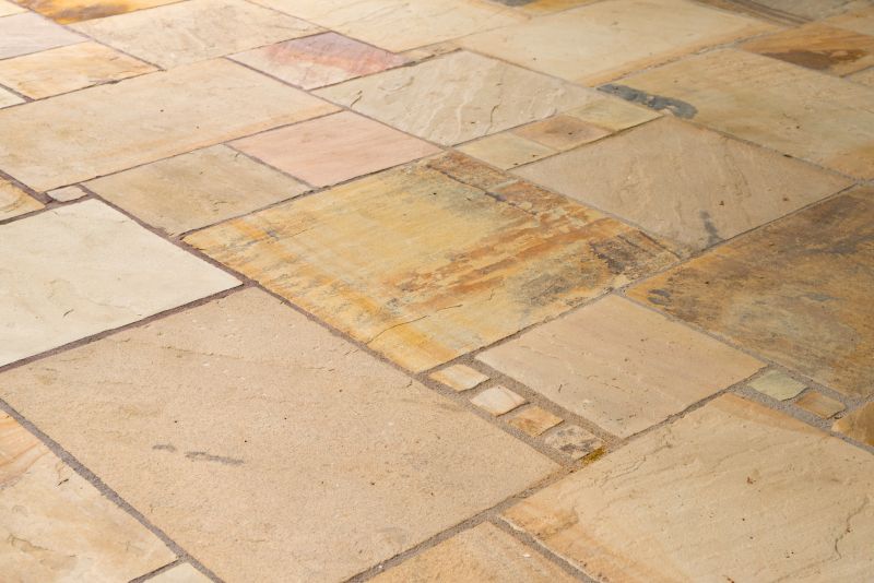Stylish Travertine Driveway